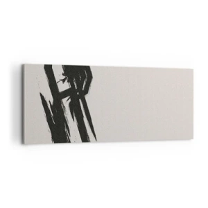 Quadro em tela - Corrida imparável - 100x40 cm