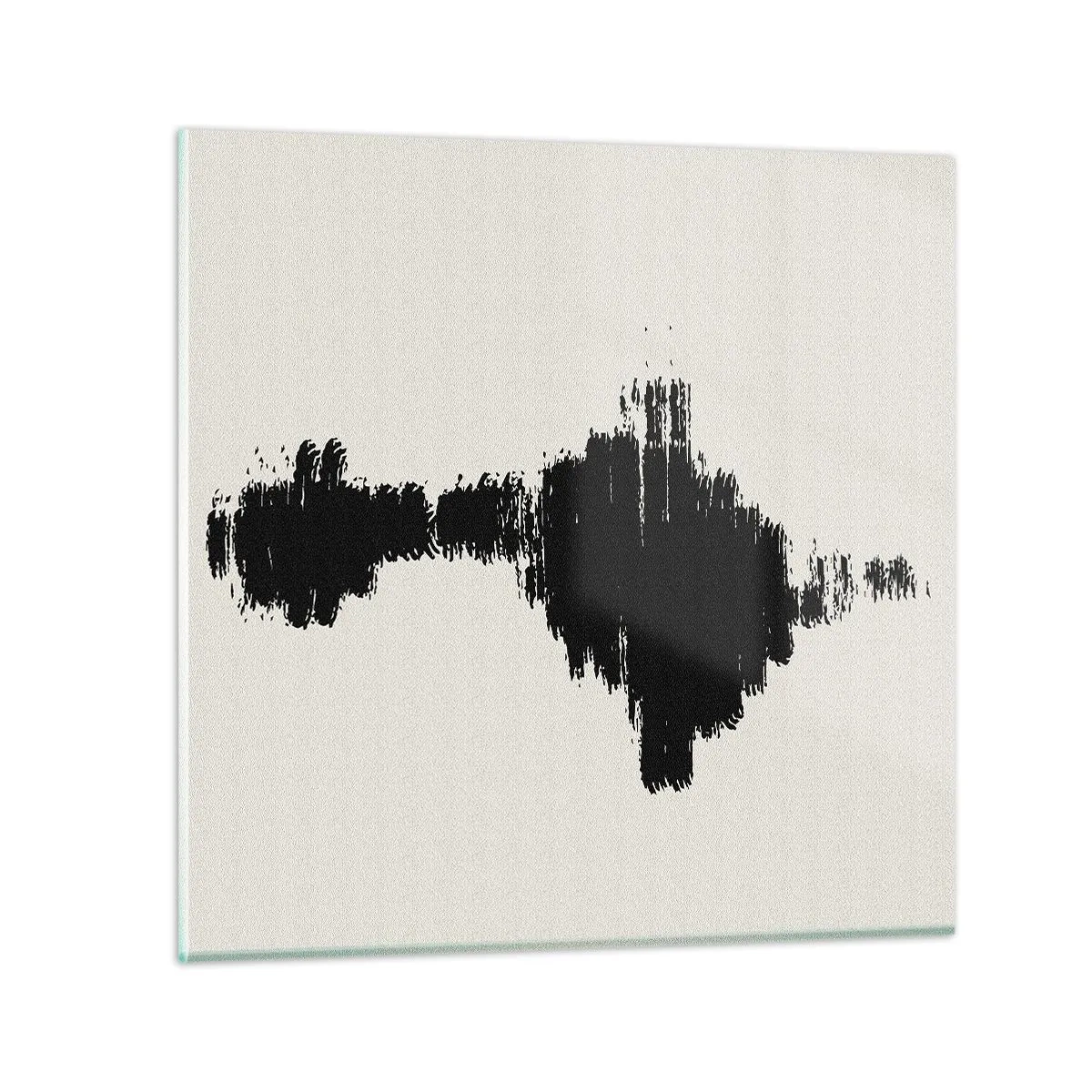 Quadro em vidro - Vibrações da imaginação - 70x70 cm