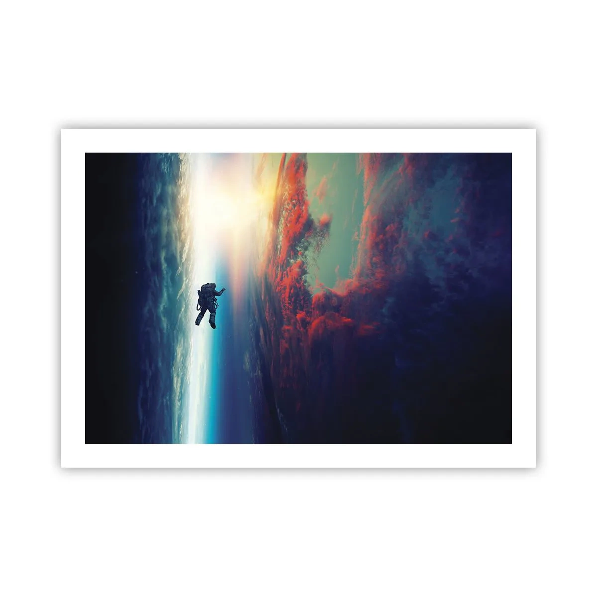 Pôster - Enfrentando o universo - 70x50 cm