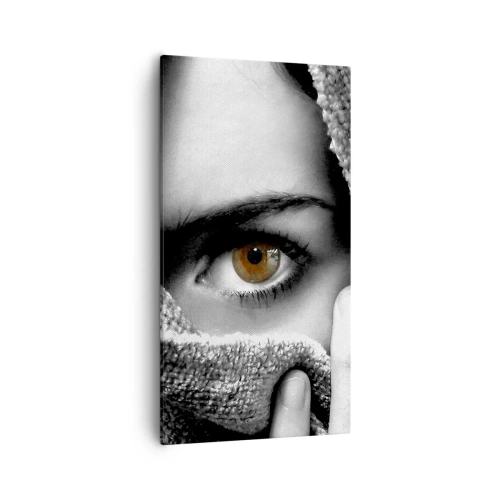 Quadro em tela - Descubra o mistério - 55x100 cm