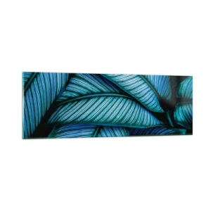 Quadro em vidro - Linhas de vida - 90x30 cm