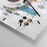 Mostrador com traços