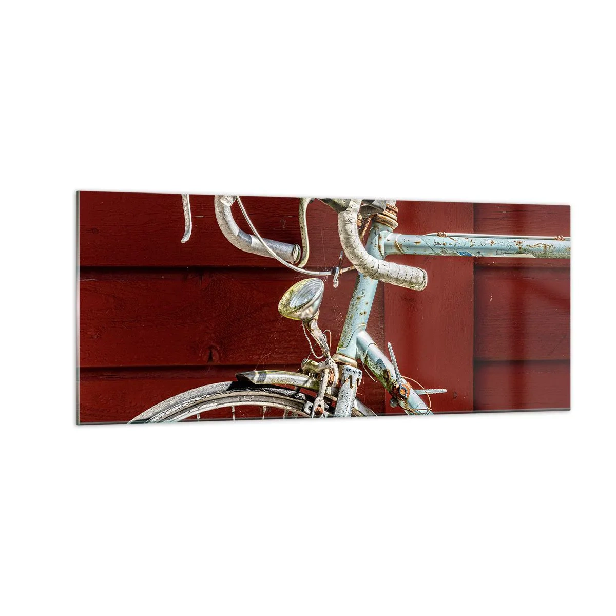 Quadro em vidro - Feito para vencer - 100x40 cm