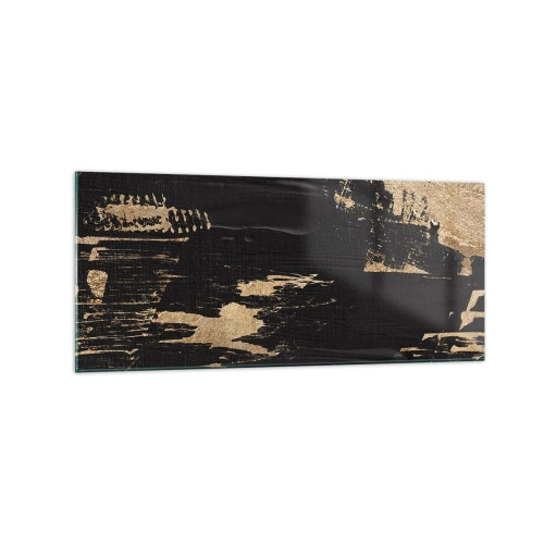 Quadro em vidro - Rastro de toque - 120x50 cm