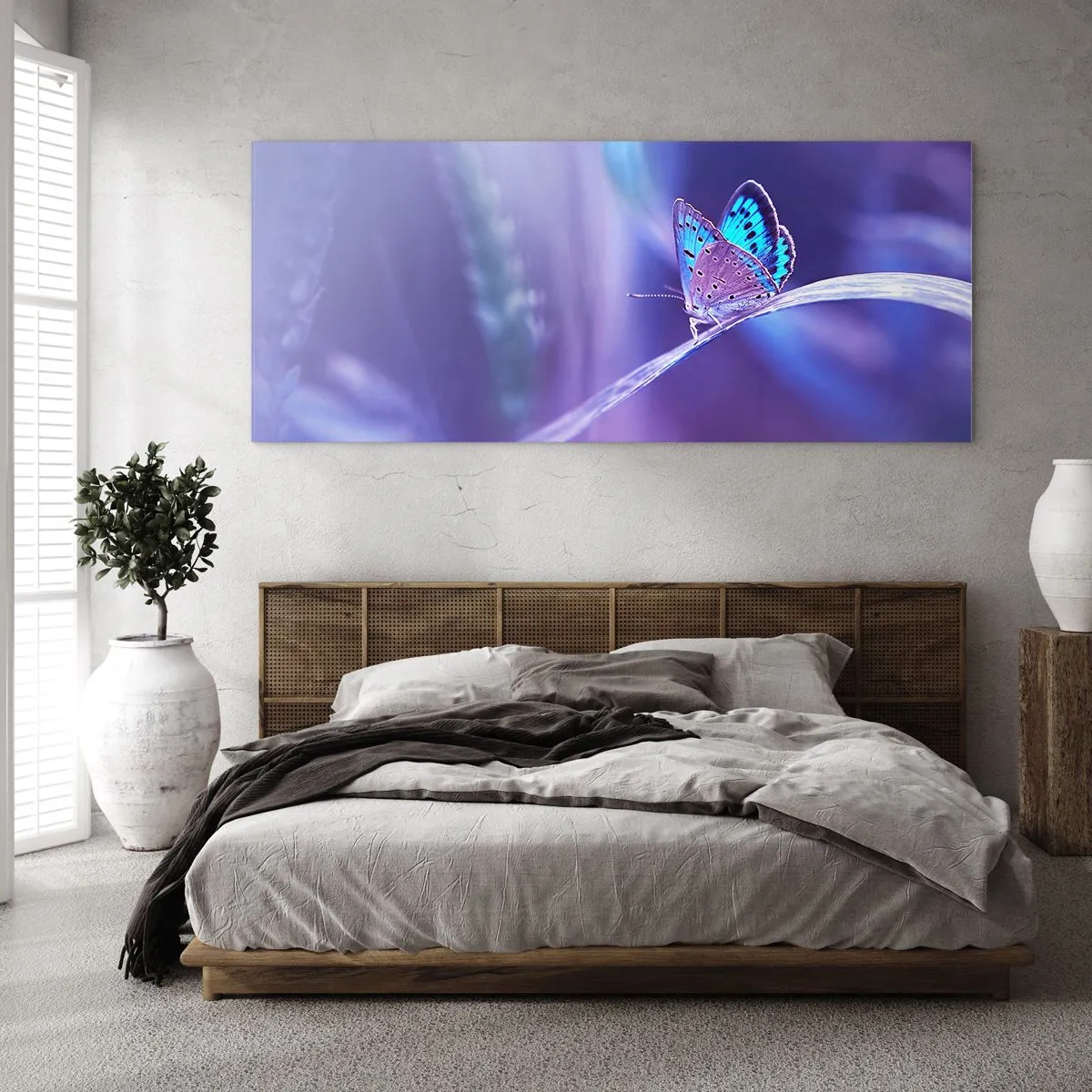 Quadro em vidro - Uma joia da natureza - 120x50 cm