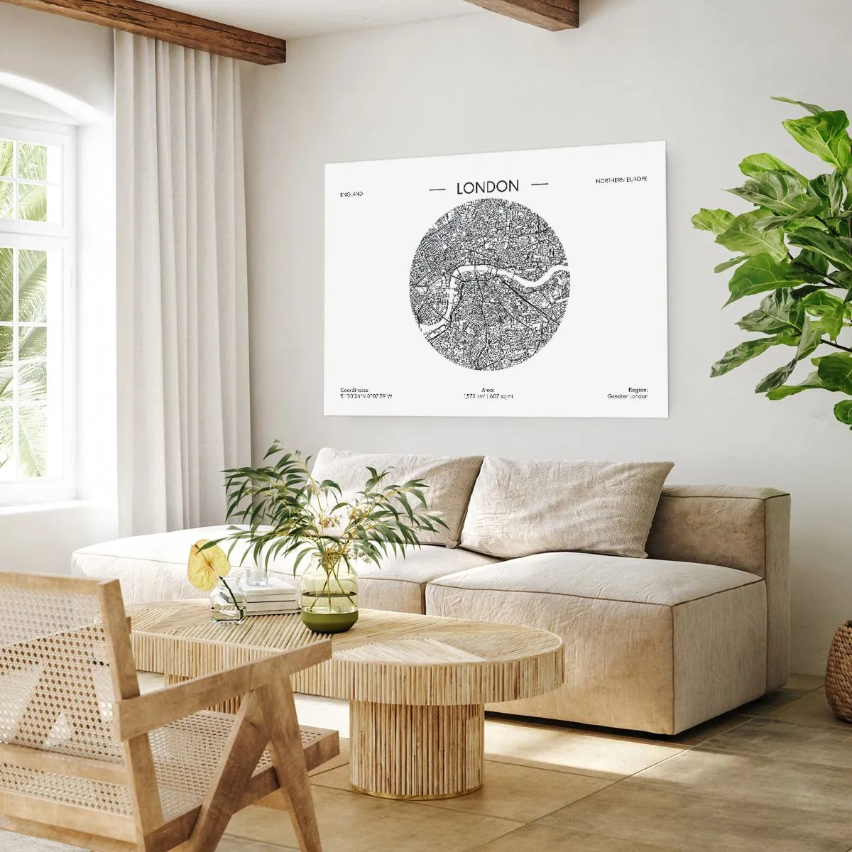 Pôster - Anatomia de Londres - 100x70 cm