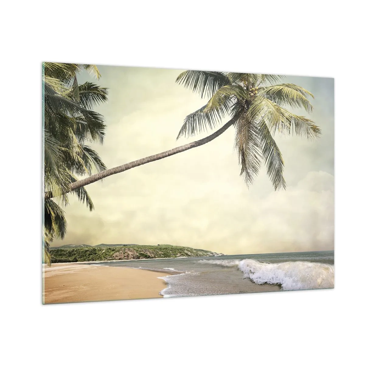 Quadro em vidro - Sonho tropical - 100x70 cm