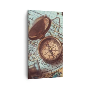 Quadro em tela - Para o aventureiro - 45x80 cm