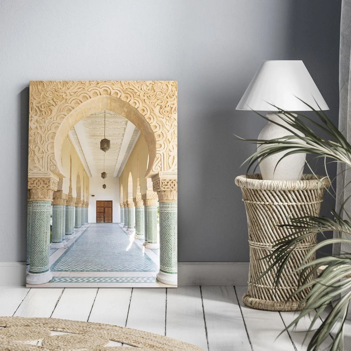 Quadro em tela - Das histórias de Scheherazade - 45x80 cm