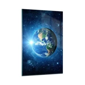 Quadro em vidro - Estamos no céu - 80x120 cm