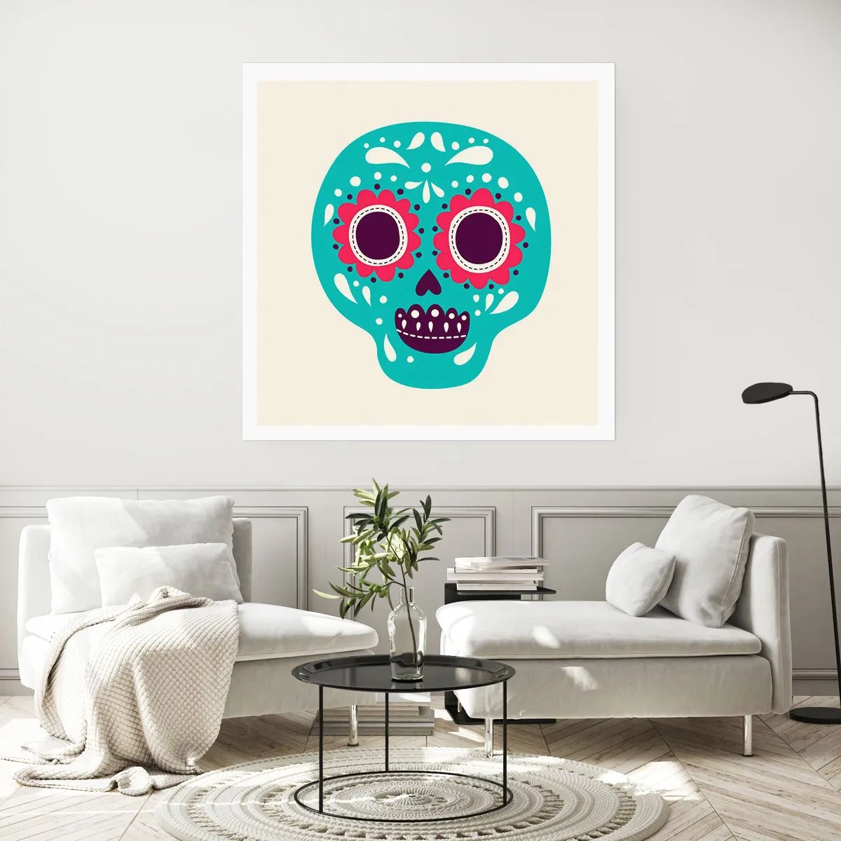 Pôster - Vida – diversão até a morte - 50x50 cm