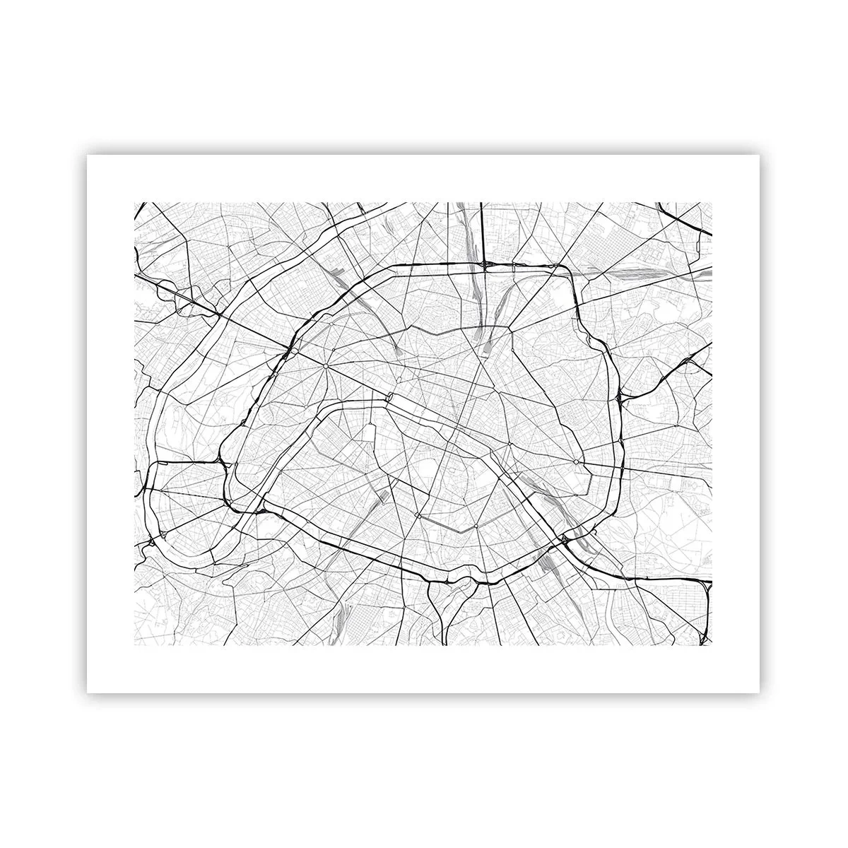 Pôster - Flor de Paris - 50x40 cm