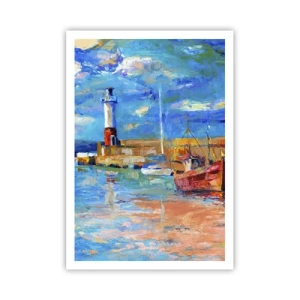 Pôster - Tarde na baía do arco-íris - 70x100 cm