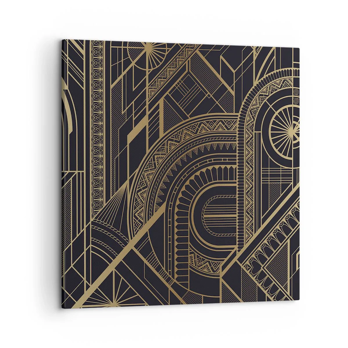 Quadro em tela - Conceitos, ideias, planos - 50x50 cm