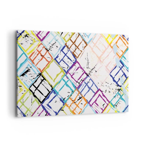 Quadro em tela - Quartos para alugar - 120x80 cm