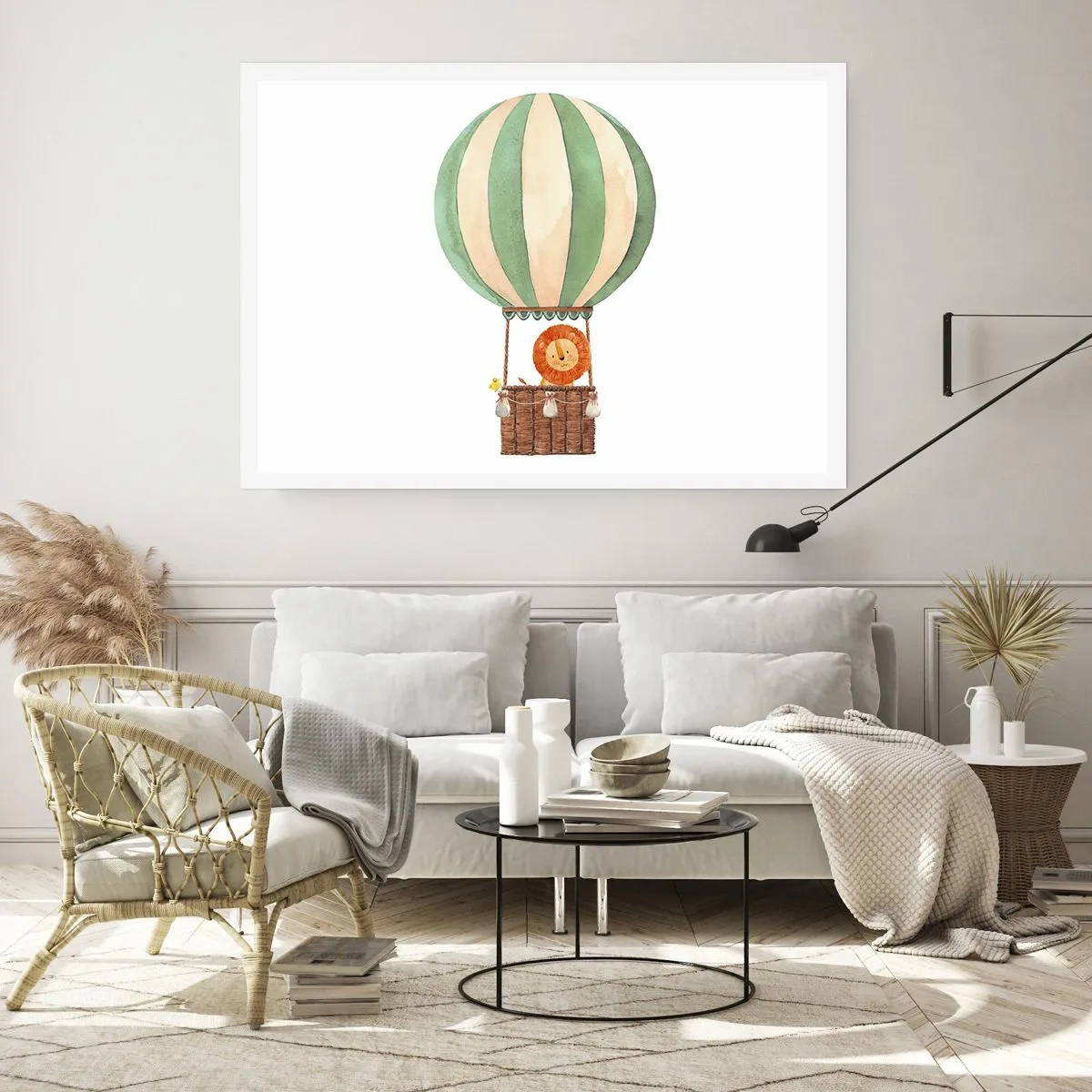 Pôster - As viagens de Leon - 100x70 cm