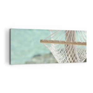 Quadro em tela - Hora de relaxar - 100x40 cm