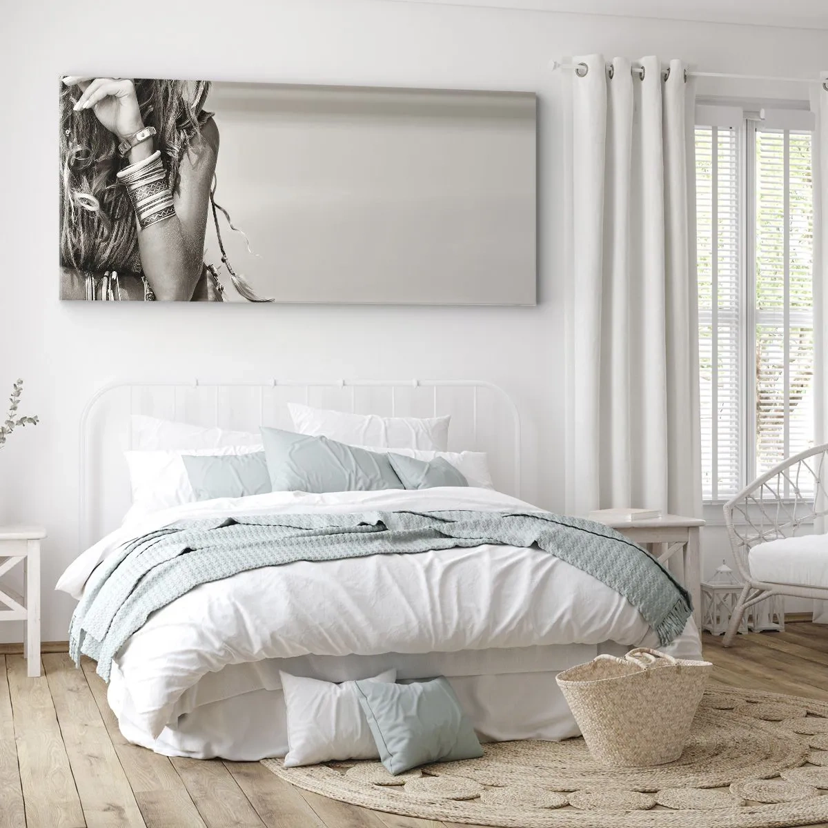 Quadro em tela - Como uma menina - 140x50 cm