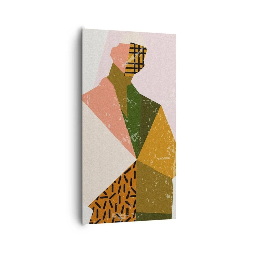 Quadro em tela - Homem – um ser complexo - 65x120 cm