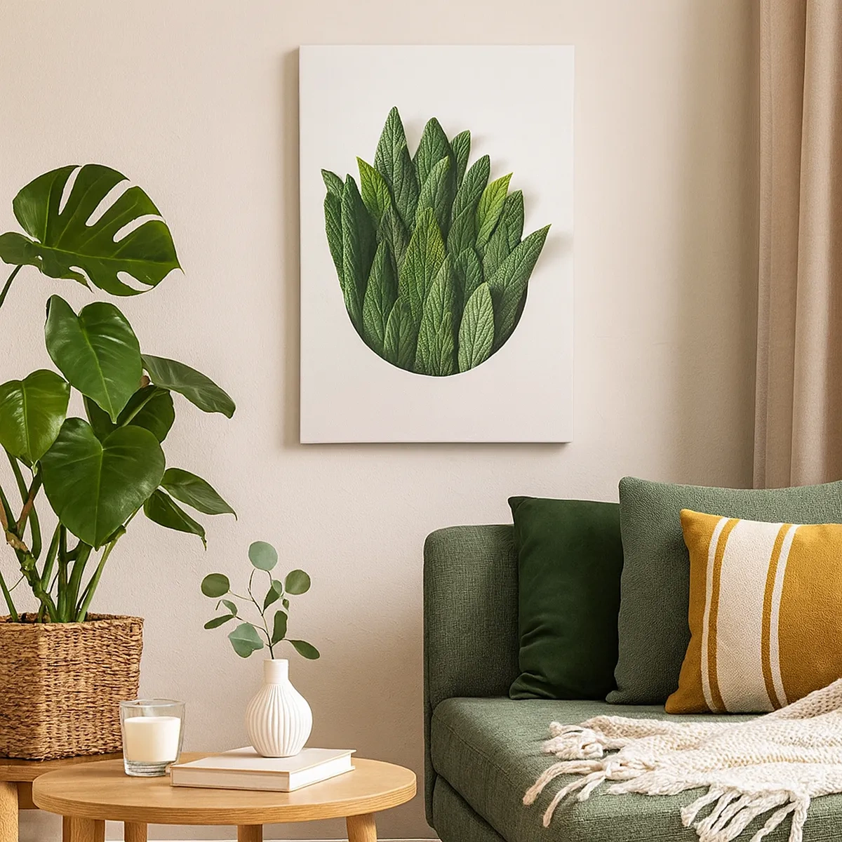 Quadro em tela - Curiosidade indomável - 50x70 cm