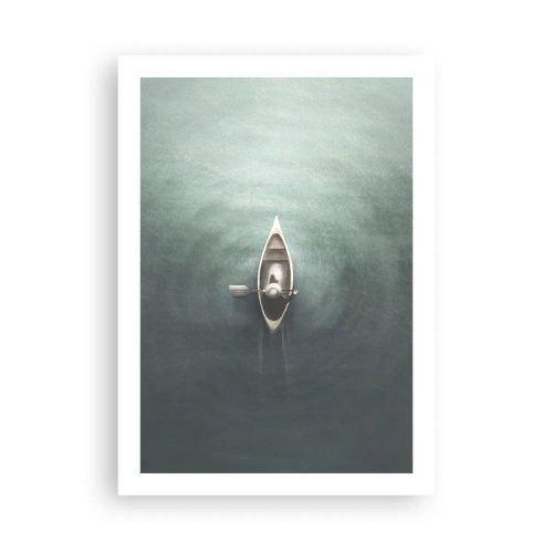 Pôster - Através do lago da lua - 50x70 cm