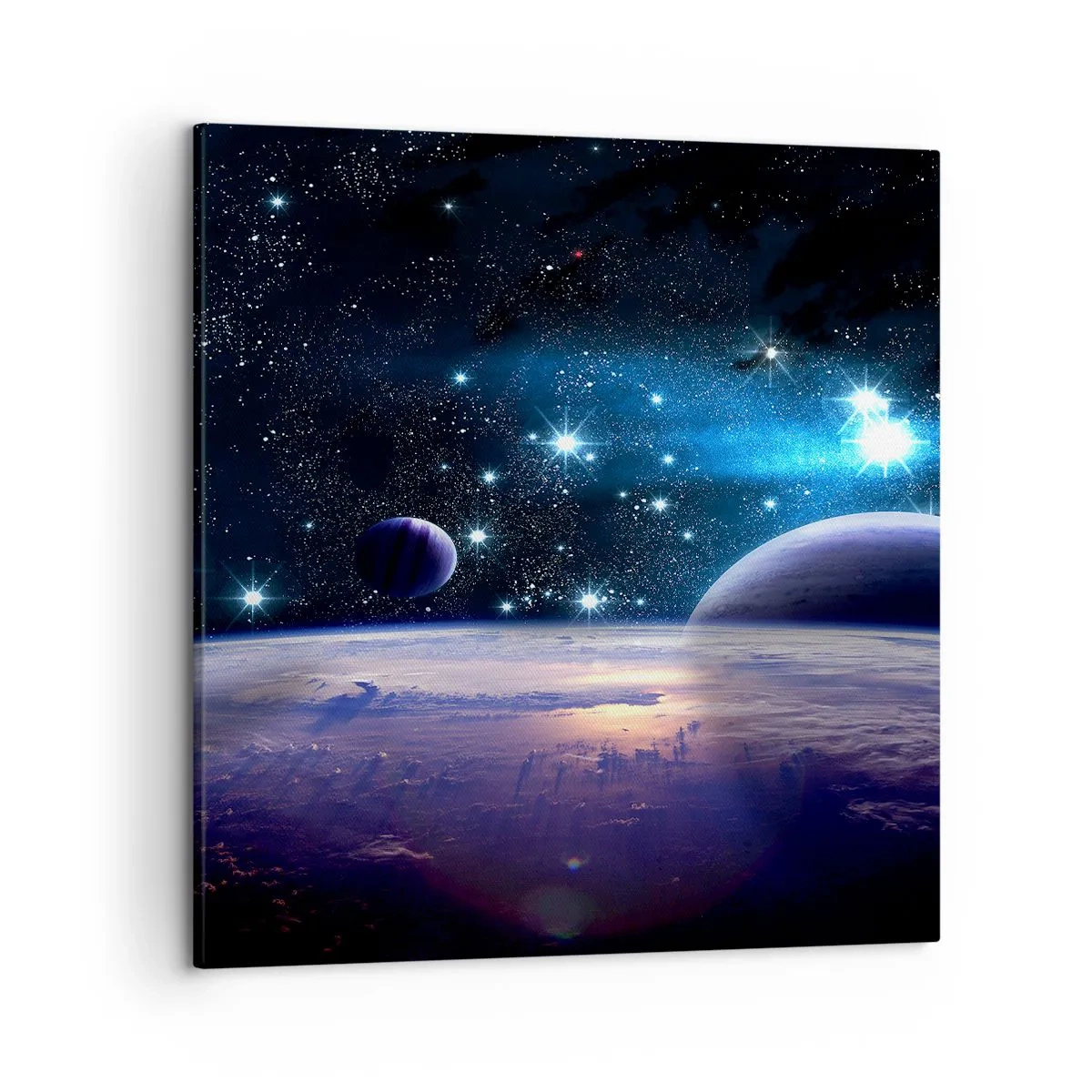 Quadro em tela - Ainda sozinhos? - 50x50 cm