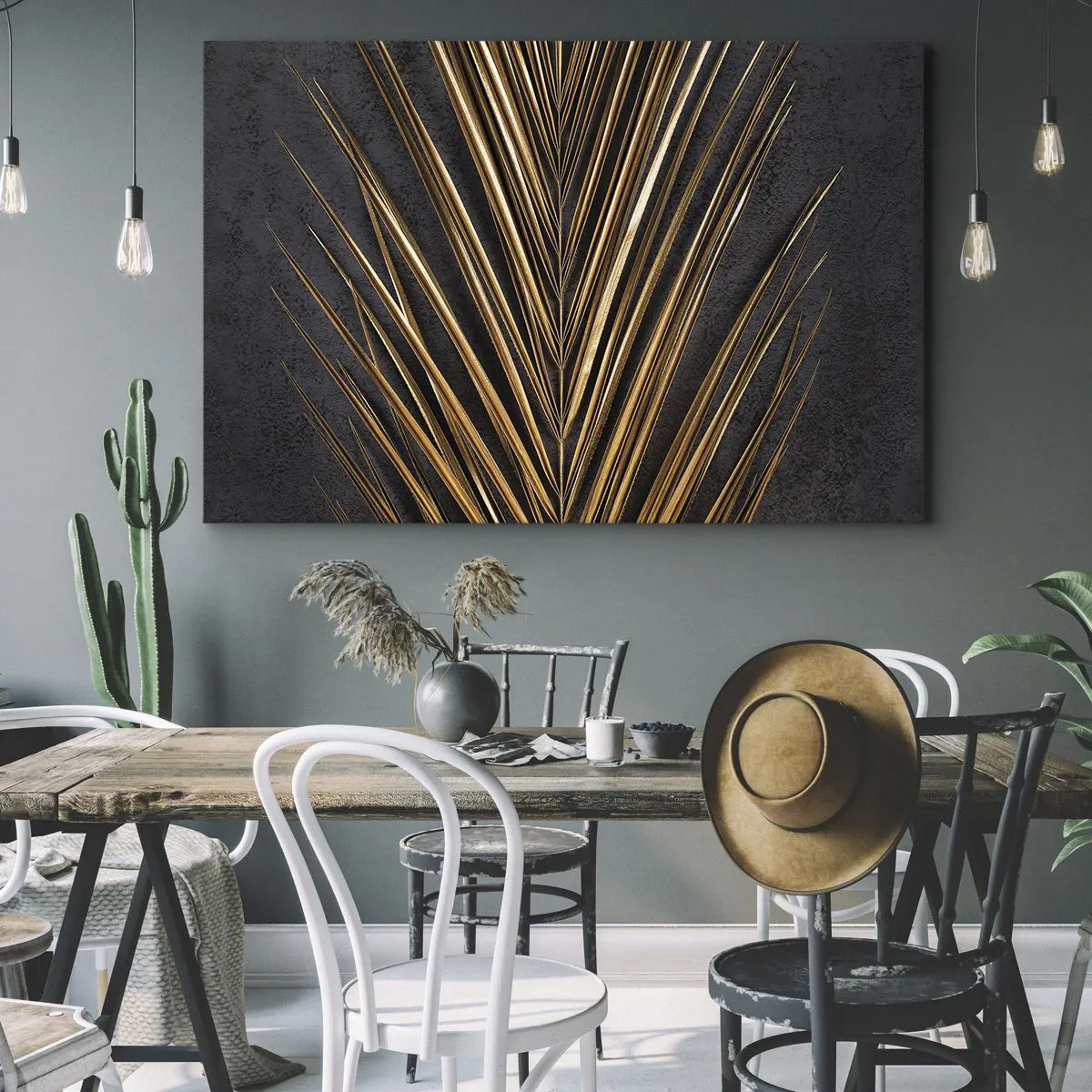 Quadro em tela - Ouro dos trópicos - 120x80 cm