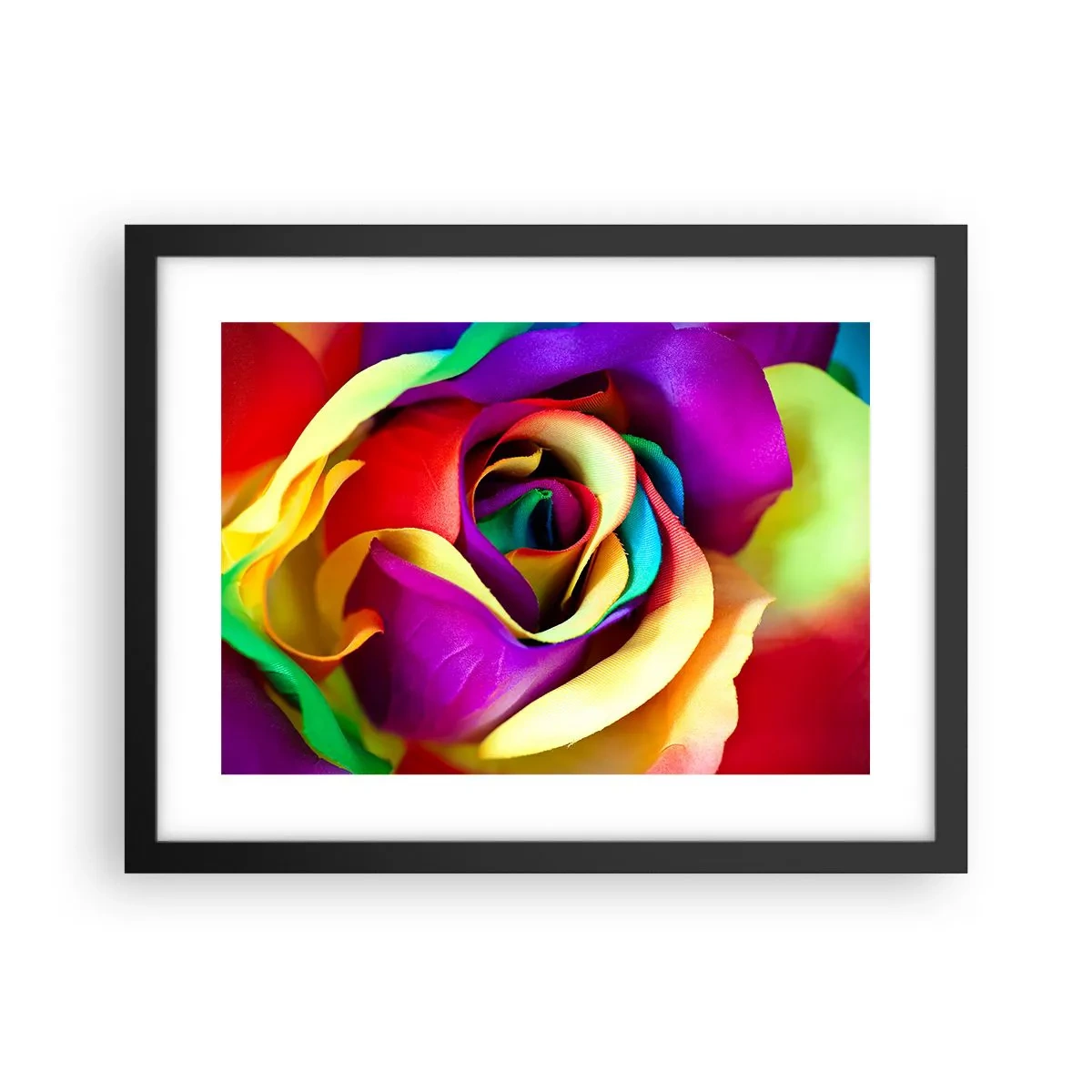 Pôster com moldura preta - É impossível - 40x30 cm