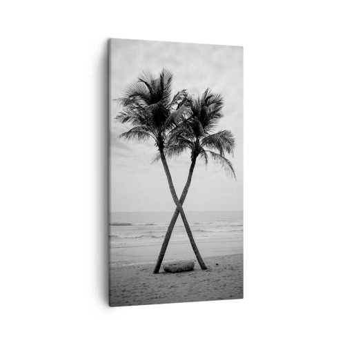 Quadro em tela - Sentiu a presença - 45x80 cm