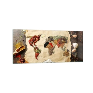 Quadro em vidro - Todos os gostos do mundo - 120x50 cm