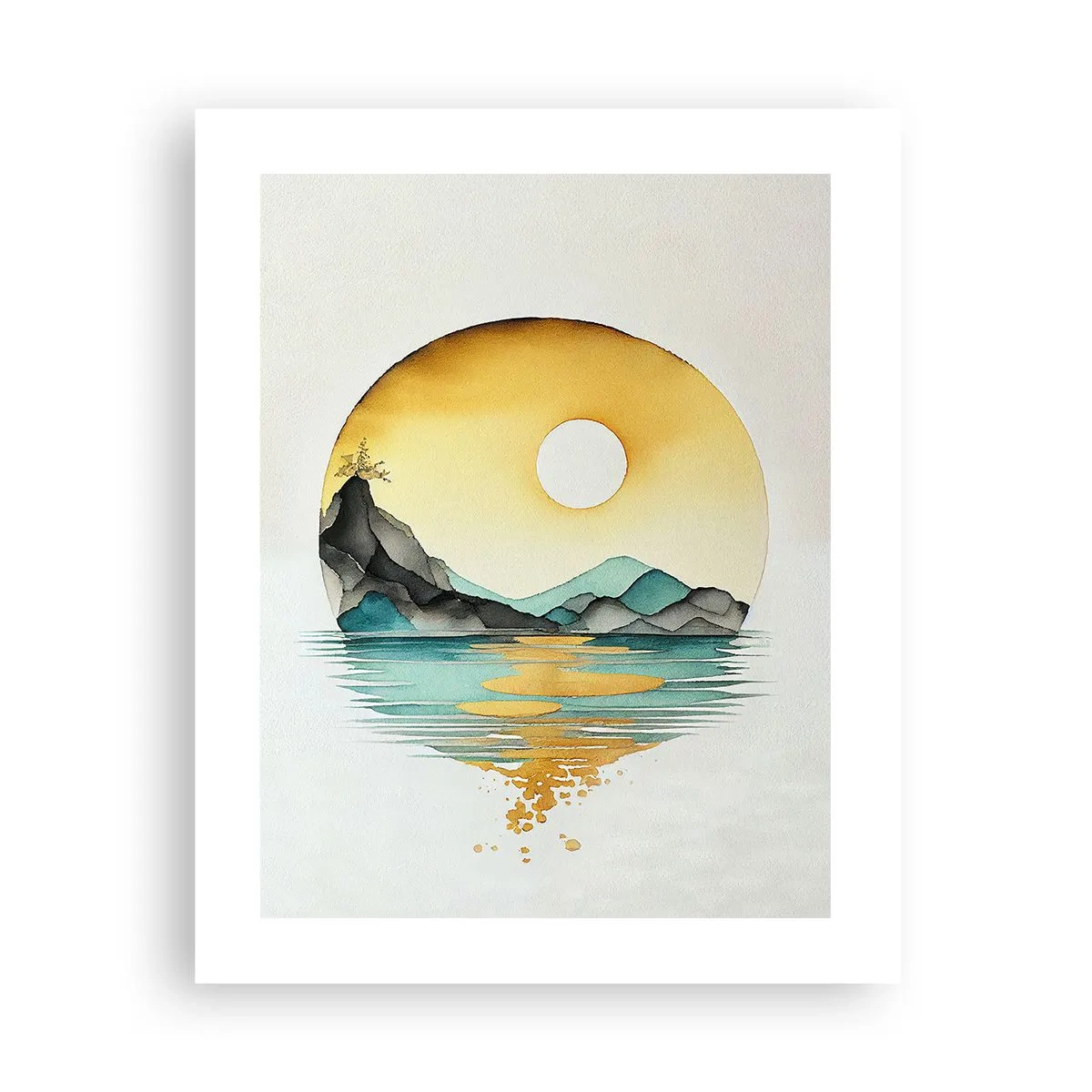 Pôster - No círculo da beleza - 40x50 cm