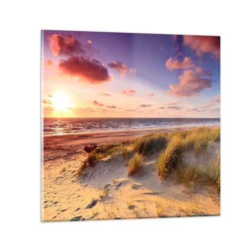 Quadro em vidro - Ar com cheiro de verão - 50x50 cm