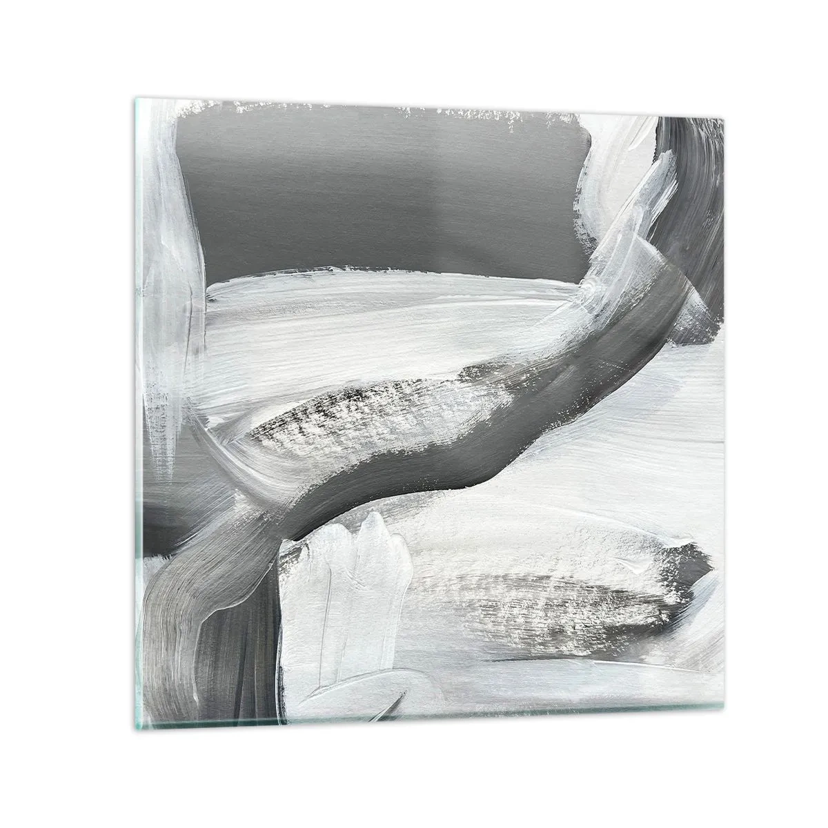 Quadro em vidro - Um movimento decisivo - 40x40 cm