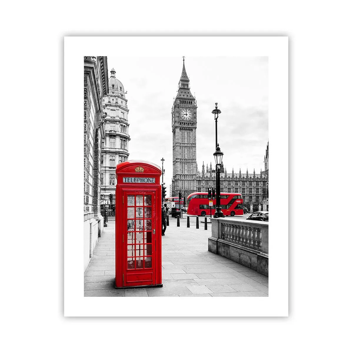 Pôster - Sem dúvida, Londres - 40x50 cm