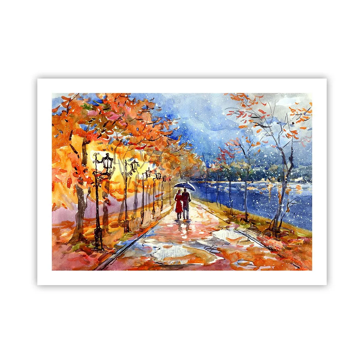 Pôster - Juntos até ao limite do tempo - 70x50 cm