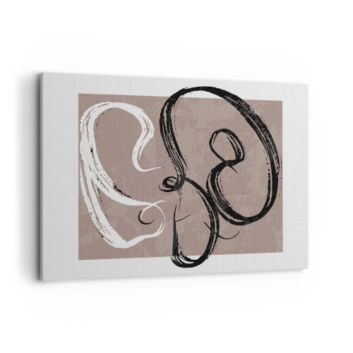 Quadro em tela - Composição – a busca pela plenitude - 100x70 cm