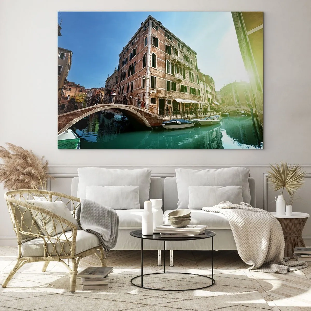 Quadro em vidro - Veneza - Amore Mio - 100x70 cm