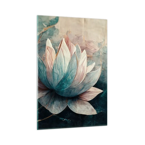 Quadro em vidro - Estrelas do lago - 80x120 cm