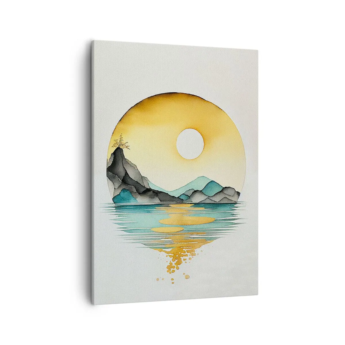 Quadro em tela - No círculo da beleza - 50x70 cm