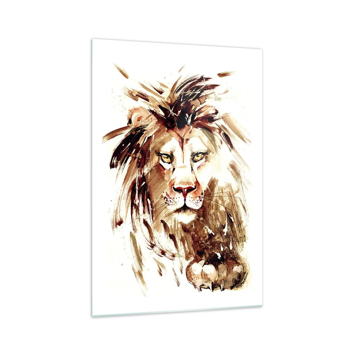 Quadro em vidro - Força e dignidade - 70x100 cm