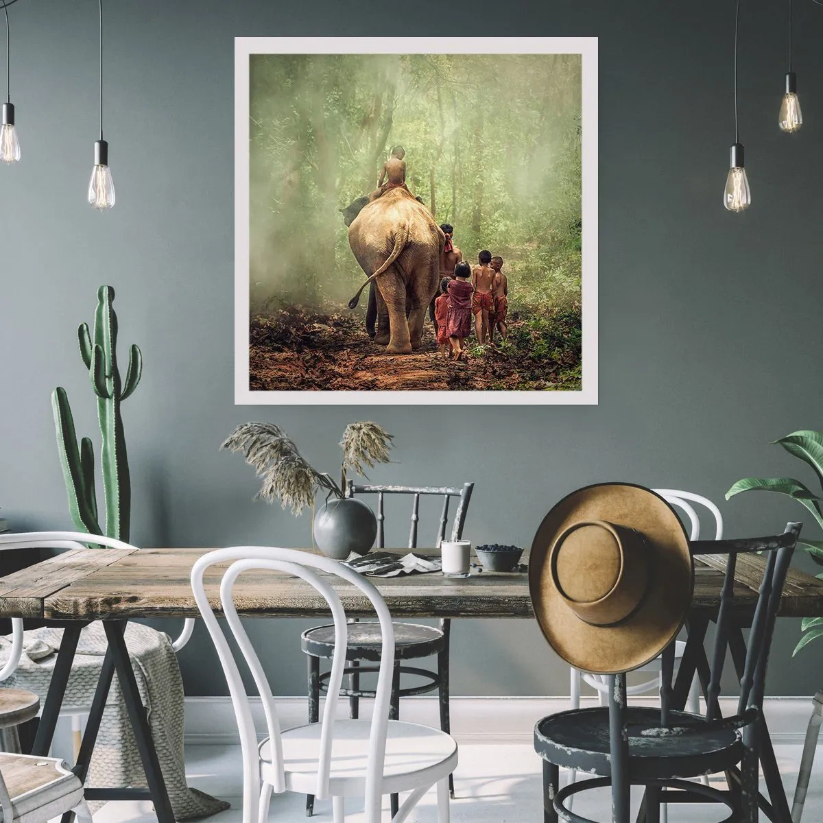 Pôster - Novo Livro da Selva - 40x40 cm