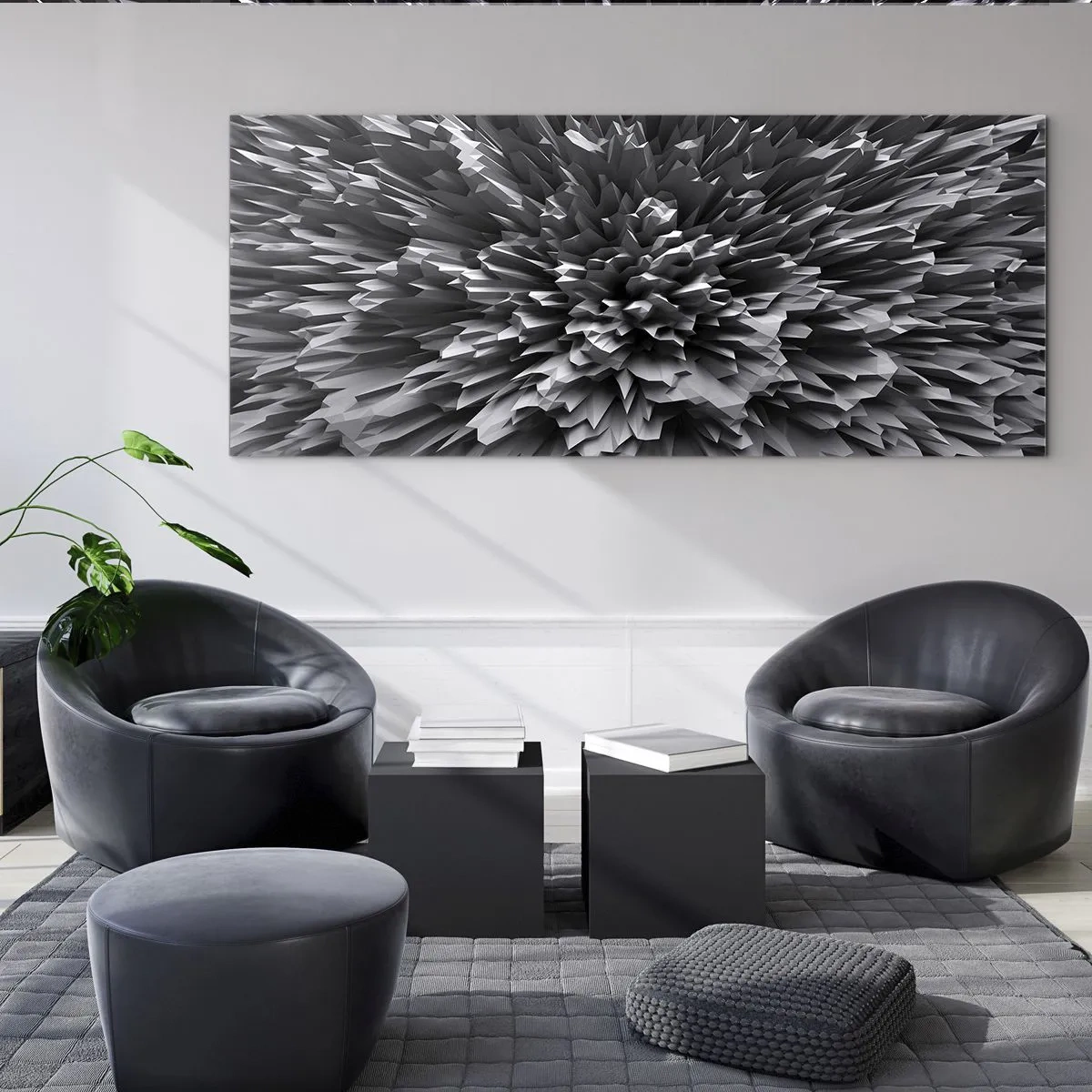 Quadro em vidro - Não pode ficar mais difícil do que isso - 100x40 cm