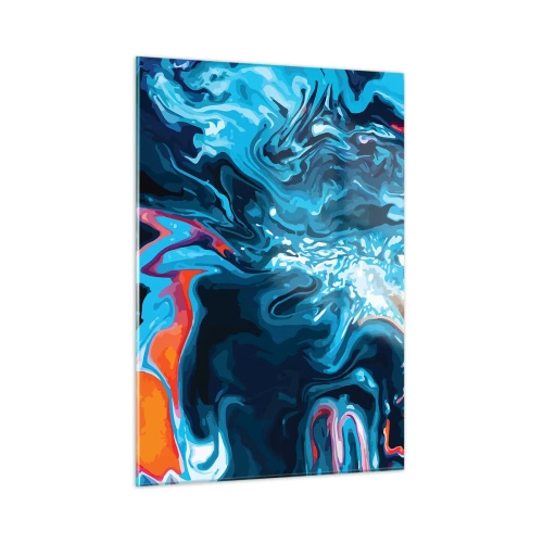 Quadro em vidro - Viagem ao centro do céu - 50x70 cm