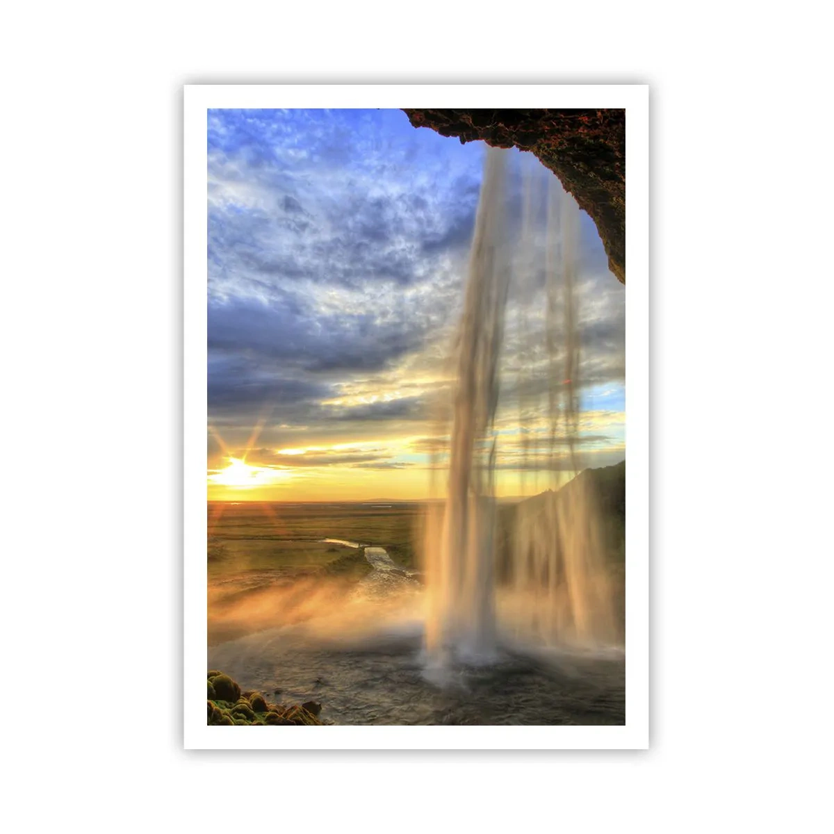 Pôster - O mundo por trás das gotas - 70x100 cm