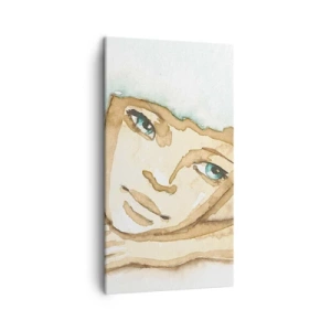 Quadro em tela - A árvore da poesia cresce do silêncio - 45x80 cm