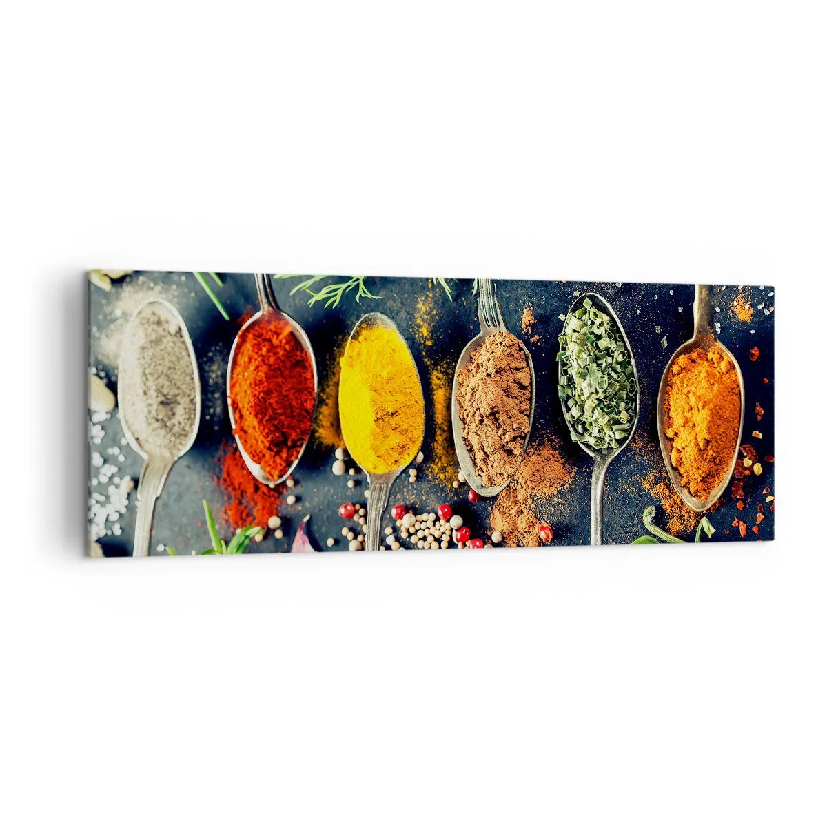 Quadro em tela - Magia culinária - 140x50 cm