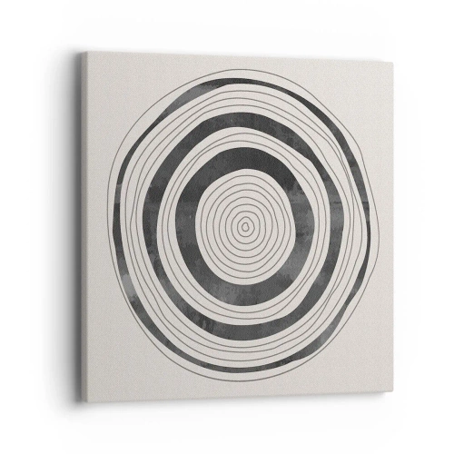 Quadro em tela - Importante é o que há no caminho - 40x40 cm