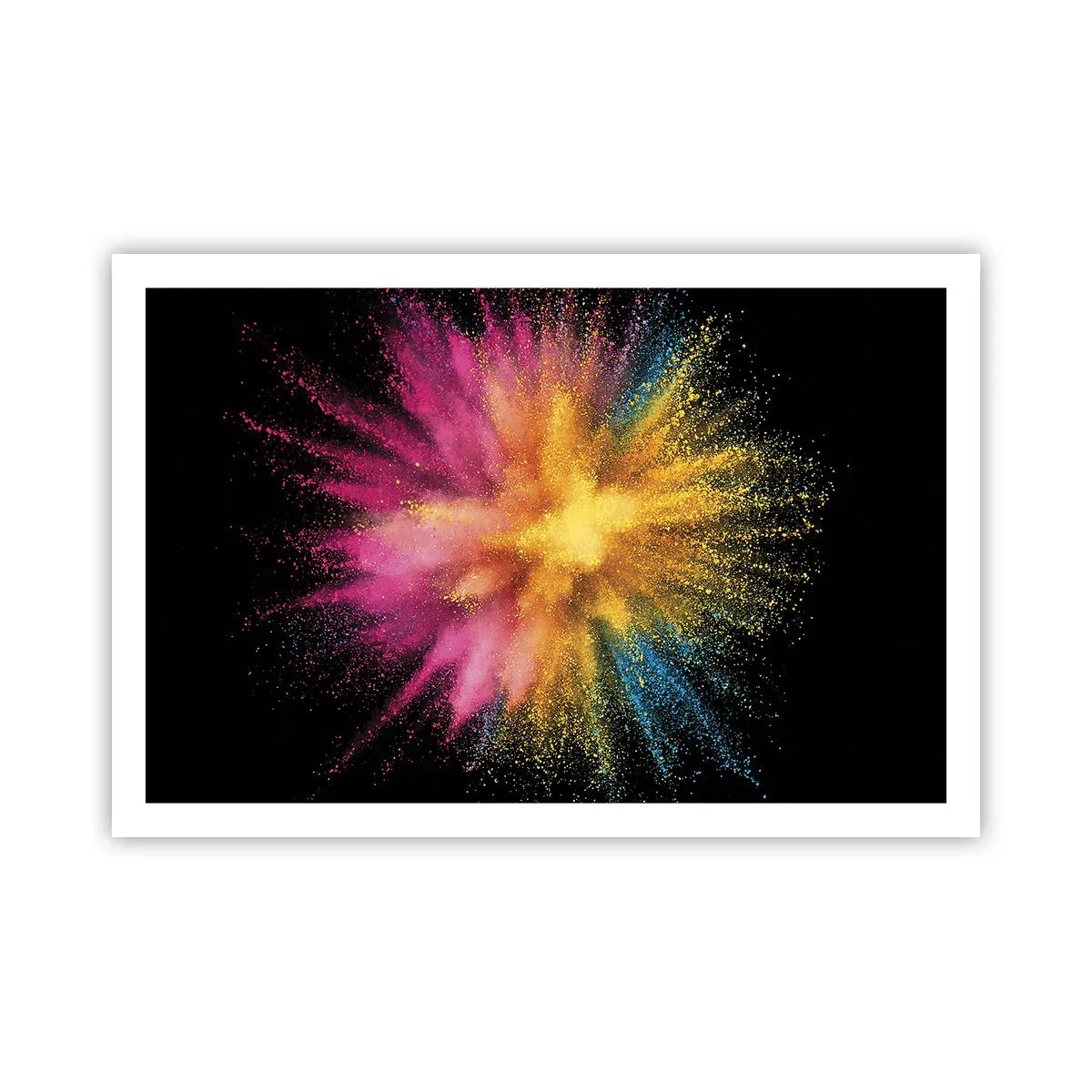 Pôster - O nascimento das cores  - 91x61 cm