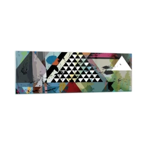 Quadro em vidro - Como é simples - 160x50 cm