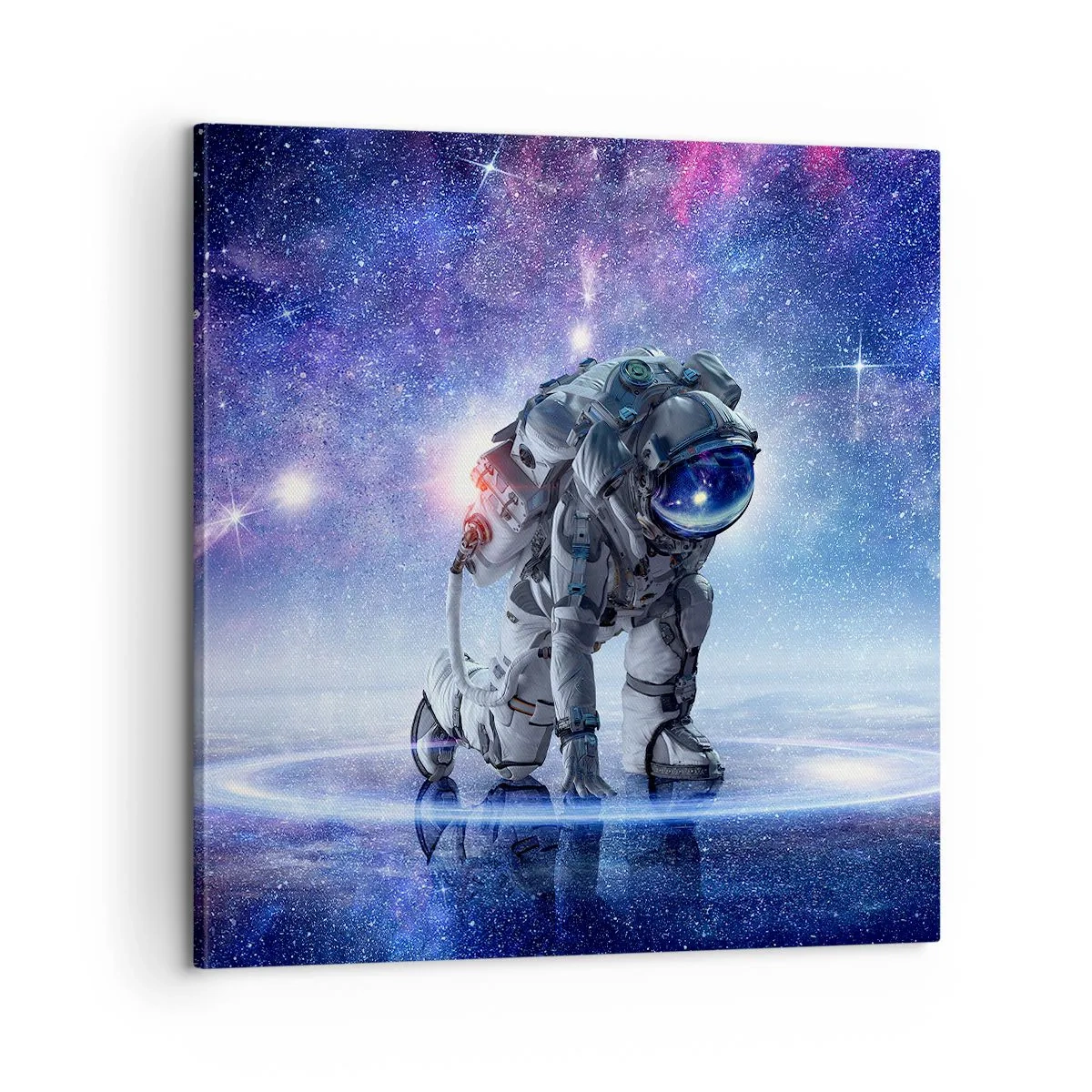 Quadro em tela - Céu estrelado acima de mim - 60x60 cm